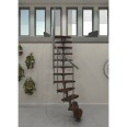 Minka Raumspartreppe Monte Carlo 35 - 293,8cm Geschosshöhe Walnuss Grau Minka Raumspartreppe Monte Carlo 35 - 293,8cm Geschosshöhe Walnuss Grau-small