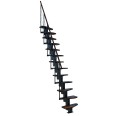 Minka Mittelholmtreppe Quatro 38 - 298cm Geschosshöhe Walnuss Schwarz Minka Mittelholmtreppe Quatro 38 - 298cm Geschosshöhe Walnuss Schwarz-small