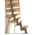 Minka Mittelholmtreppe Comfort Top Turn 37 - 312cm Geschosshöhe Buche Grau Minka Mittelholmtreppe Comfort Top Turn 37 - 312cm Geschosshöhe Buche Grau-small