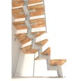 Minka Mittelholmtreppe Comfort Top Turn 37 - 312cm Geschosshöhe Buche Weiß Minka Mittelholmtreppe Comfort Top Turn 37 - 312cm Geschosshöhe Buche Weiß-small