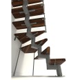 Minka Mittelholmtreppe Comfort Top Turn 37 - 312cm Geschosshöhe Walnuss Grau Minka Mittelholmtreppe Comfort Top Turn 37 - 312cm Geschosshöhe Walnuss Grau-small