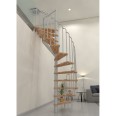 Minka Spindeltreppe Paris 38 - 282cm Geschosshöhe Buche Weiß 140cm Durchmesser Minka Spindeltreppe Paris 38 - 282cm Geschosshöhe Buche Weiß 140cm Durchmesser-small