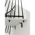 Minka Spindeltreppe Spiral Smart 38 - 305,5cm Geschosshöhe Weiß Schwarz 120cm Durchmesser Minka Spindeltreppe Spiral Smart 38 - 305,5cm Geschosshöhe Weiß Schwarz 120cm Durchmesser-small