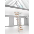 Minka Spindeltreppe Suono 47 - 305,5cm Geschosshöhe Buche Weiß für 120x68cm Deckenöffnung Minka Spindeltreppe Suono 47 - 305,5cm Geschosshöhe Buche Weiß für 120x68cm Deckenöffnung-small