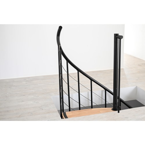 Minka Spindeltreppe Helios 38 - 305,5cm Geschosshöhe