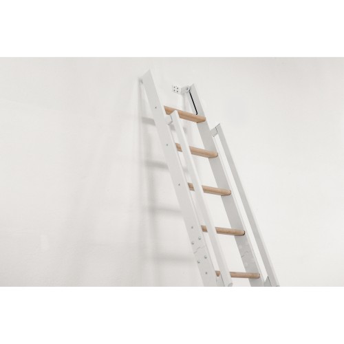 Minka Wangentreppe Strong 199cm max. Geschosshöhe Buche weiß