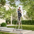 Hailo ProfiLOT Kombileiter 2x9 + 1x8 Sprossen inkl. Tritt Hailo ProfiLOT Kombileiter 2x9 + 1x8 Sprossen inkl. Tritt-small