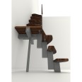 Minka Mittelholmtreppe Quatro Turn 38 - 298cm Geschosshöhe Walnuss Grau Minka Mittelholmtreppe Quatro Turn 38 - 298cm Geschosshöhe Walnuss Grau-small