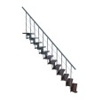 Minka Mittelholmtreppe Comfort Top 37 - 312cm Geschosshöhe Walnuss Grau Minka Mittelholmtreppe Comfort Top 37 - 312cm Geschosshöhe Walnuss Grau-small