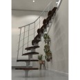 Minka Mittelholmtreppe Nizza 35 - 293,8cm Geschosshöhe Walnuss Weiß Minka Mittelholmtreppe Nizza 35 - 293,8cm Geschosshöhe Walnuss Weiß-small