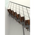 Minka Mittelholmtreppe Comfort Top Turn 37 - 312cm Geschosshöhe Walnuss Grau Minka Mittelholmtreppe Comfort Top Turn 37 - 312cm Geschosshöhe Walnuss Grau-small