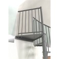 Minka Spindeltreppe Rondo Smart 37 - 305,5cm Geschosshöhe Grau 140cm Durchmesser Minka Spindeltreppe Rondo Smart 37 - 305,5cm Geschosshöhe Grau 140cm Durchmesser-small