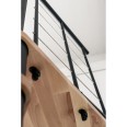 Minka Spindeltreppe Venezia Smart 38 - 305,5cm Geschosshöhe Buche Weiß 160cm Durchmesser Minka Spindeltreppe Venezia Smart 38 - 305,5cm Geschosshöhe Buche Weiß 160cm Durchmesser-small