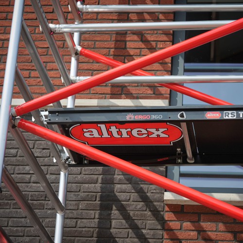 Altrex Fahrgerüst RS Tower 52 Aluminium mit Fiber-Deck Plattform 13,20m AH 1,35x1,85m