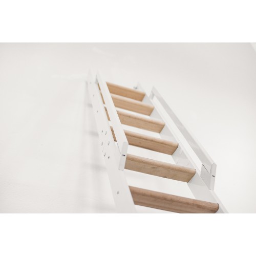 Minka Wangentreppe Strong 199cm max. Geschosshöhe Buche weiß