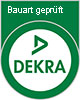 Die Einhaltung der Normen wird von der DEKRA geprüft und zertifiziert