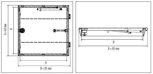 Schachtabdeckung HS12 Detail