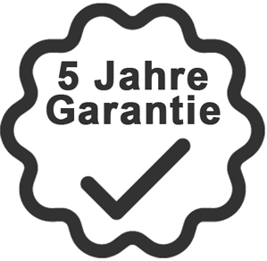 Klapster 5 Jahre Garantie