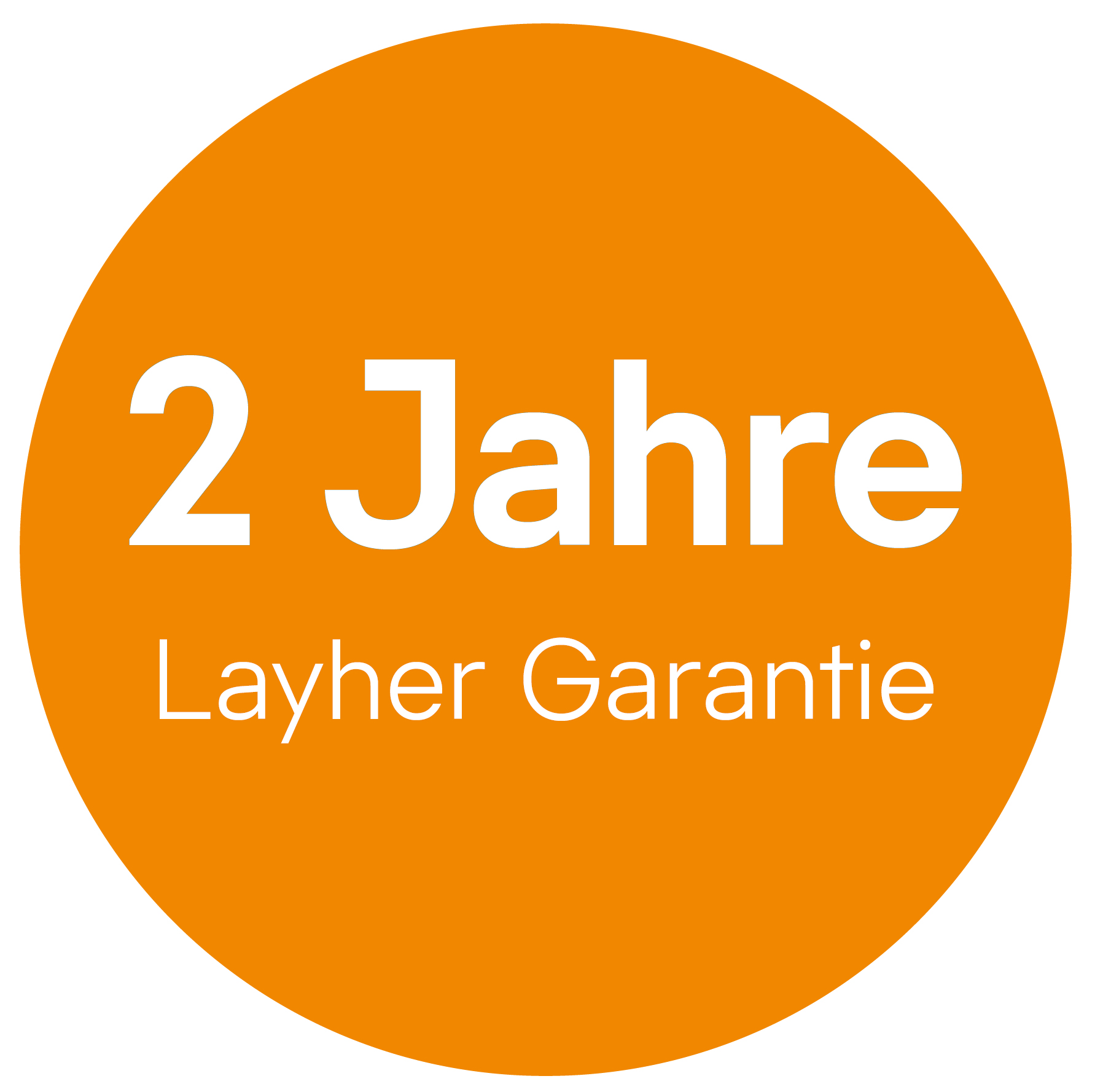 Layher 2 Jahre Garantie