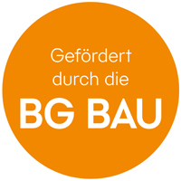 Gefördert durch die BG BAU