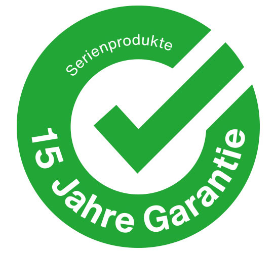 Günzburger 15 Jahre Garantie Günzburger 15 Jahre Garantie