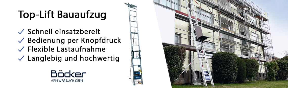 Banner 7 Top-Lift Bauaufzug